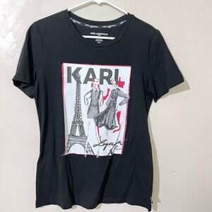 Karl lagerfeld womens t shirt.